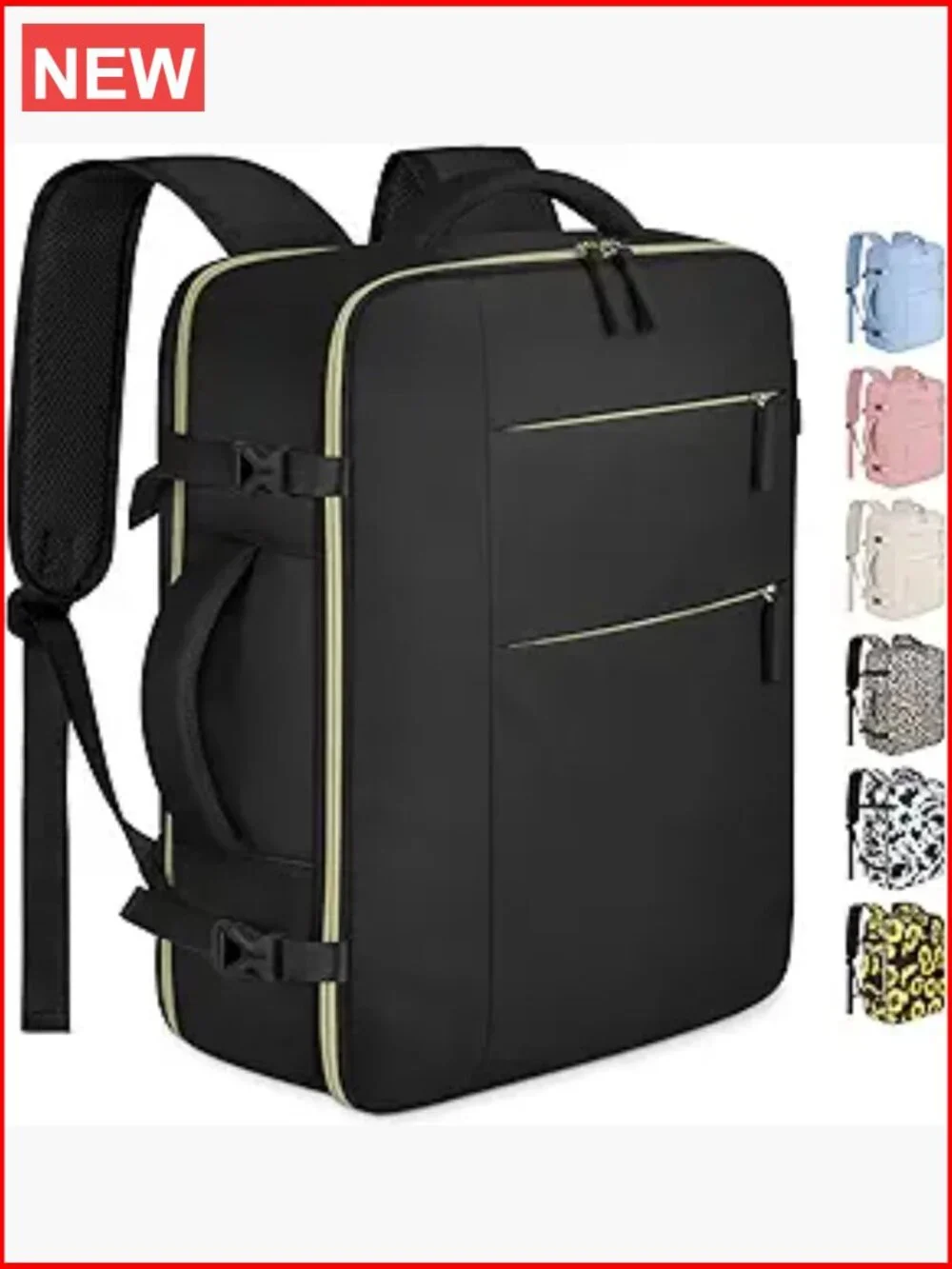 Waterproof Travel Laptop Backpack for Work Business Travel 20L